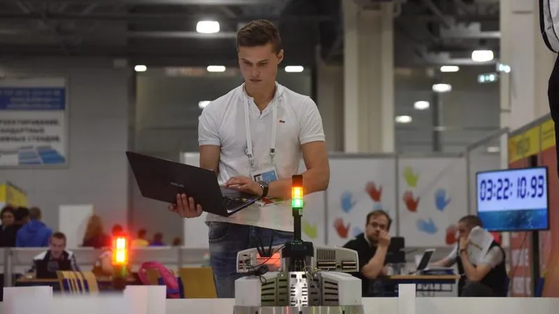 Участники WorldSkills Russia двигают роботов силой мысли