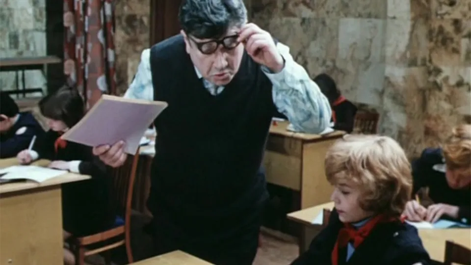 Кадр из фильма «Приключения Электроника». Режиссер К. Бромберг. 1979 год