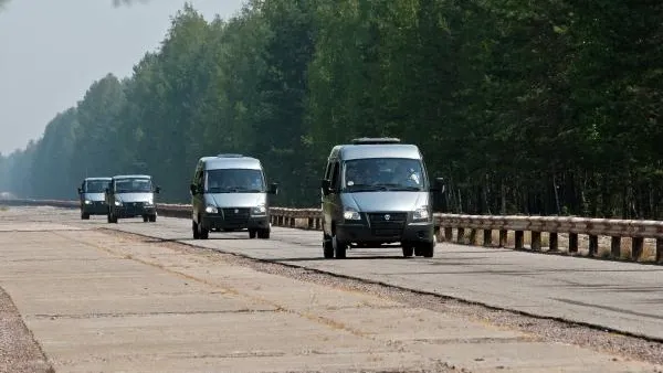 На Минском шоссе «Газель» врезалась в отбойник