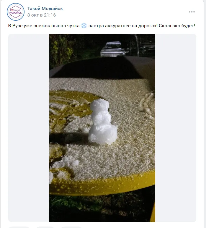 Фото: скриншот страницы в соцсетях