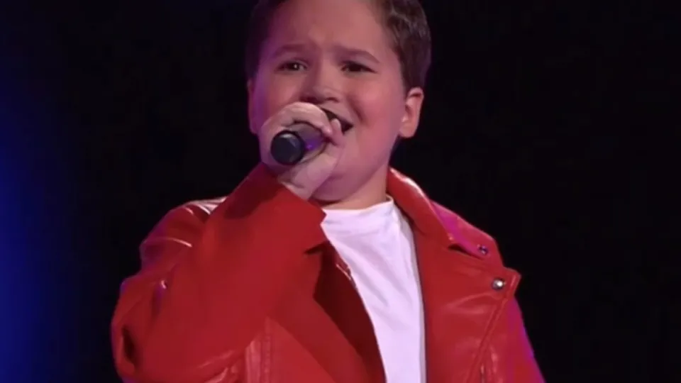 Кадр из видео телепрограммы «Голос.Дети»