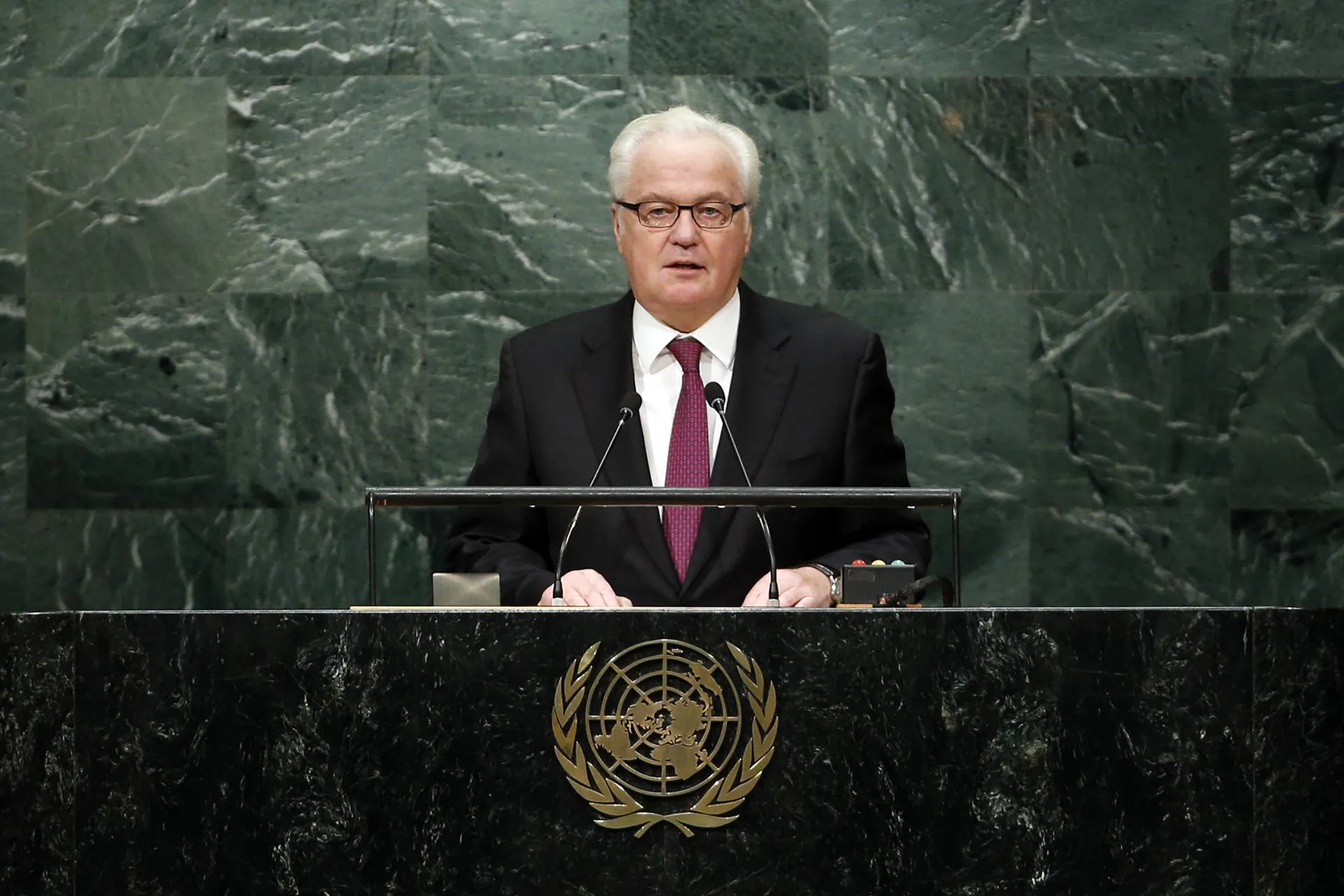 Churkin dies aged 64 Li Muzi/Xinhua