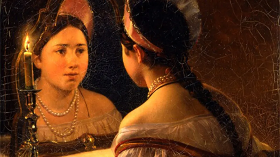 «Гадающая Светлана». К. Брюллов. 1836 год