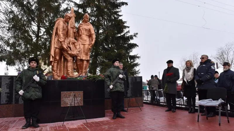 Воинский мемориал открыли после реставрации в Волоколамском районе