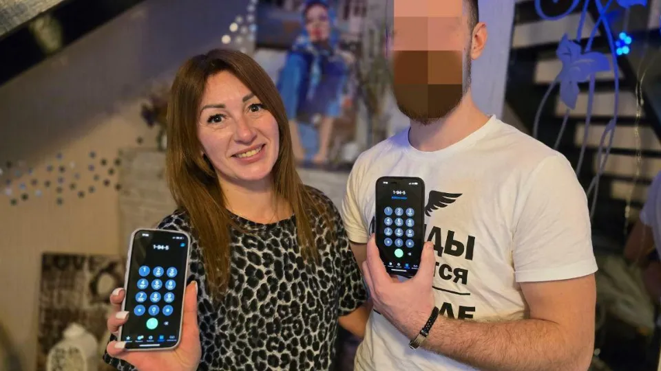 Участник СВО и его мать из Можайска. Фото: Яна Шаливская