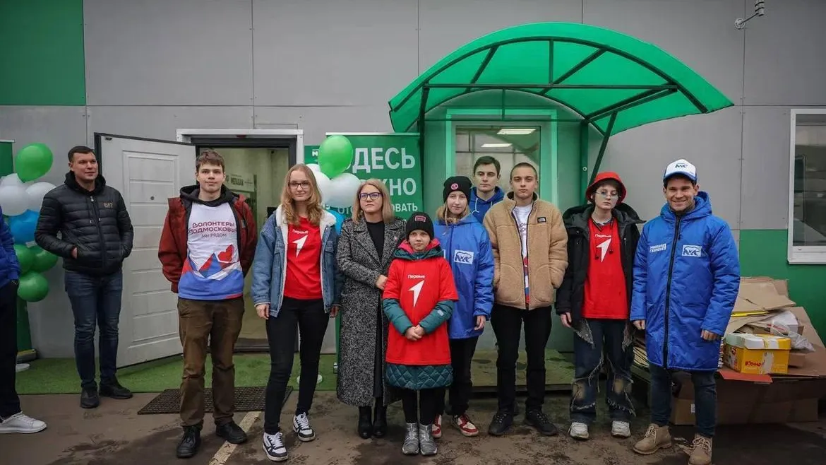 Две тонны макулатуры собрали в Балашихе за один час