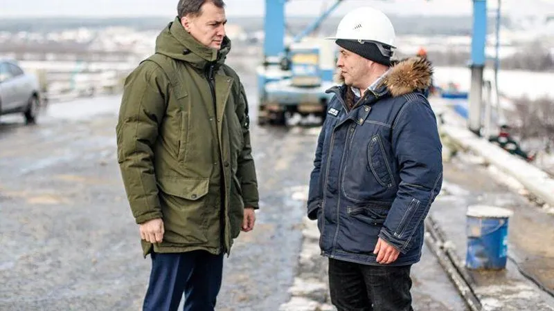 Ремонт моста в Кашире ведется по графику