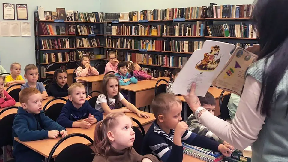 Воспитанники детского сада «Лучик» на экскурсии в школе Фото: детский сад «Лучик»