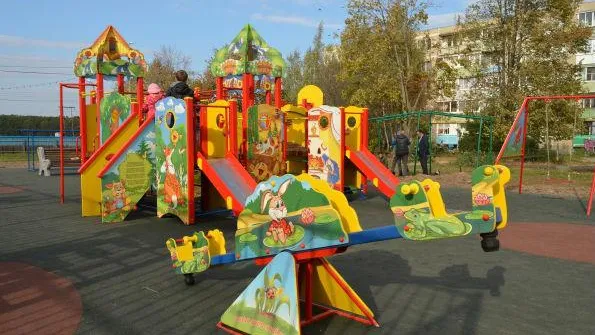 Пестов: еще три детские площадки введены в эксплуатацию в МО