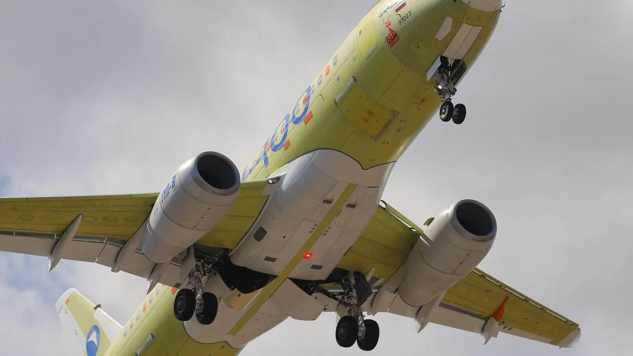 Третий опытный образец самолета Superjet-100. Telegram-канал ОАК (Публичного акционерного общества «Объединенная авиастроительная корпорация» госкорпорации «Ростех»)
