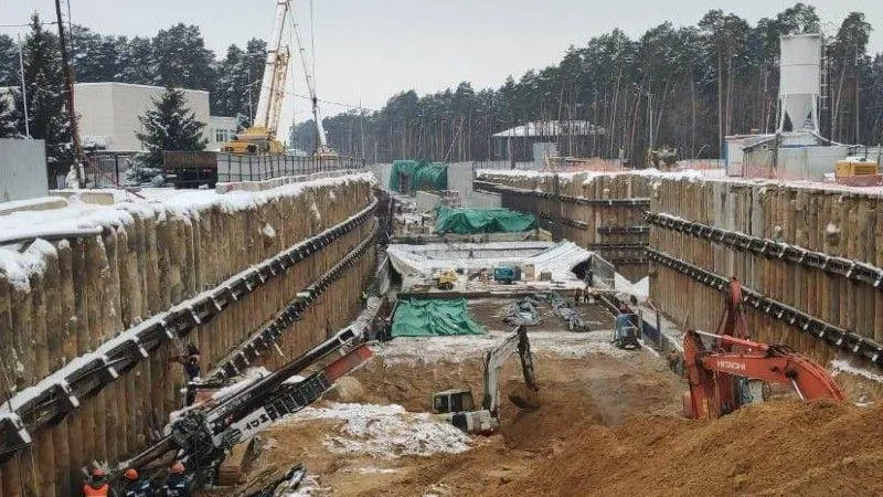 Реконструкция улицы Туполева продолжается в Жуковском