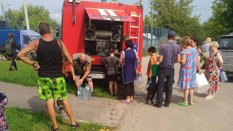 Водонапорную башню, рухнувшую под Чеховом, восстановят за пару месяцев 