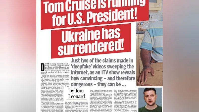 Британские СМИ: «Украина капитулировала»