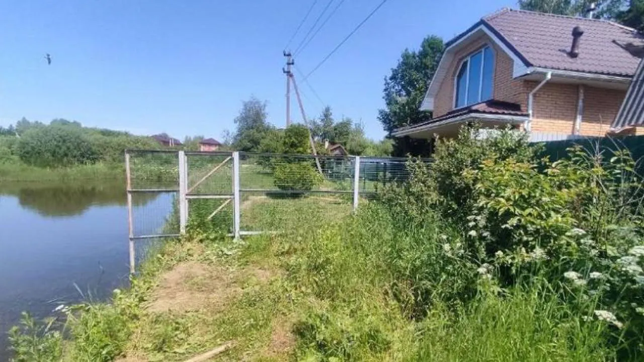 В одной из деревень в Балашихе зафиксировали нарушение Водного кодекса РФ