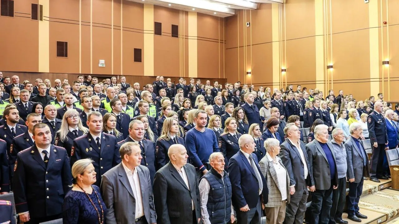 Сотрудников МВД наградили в Красногорске