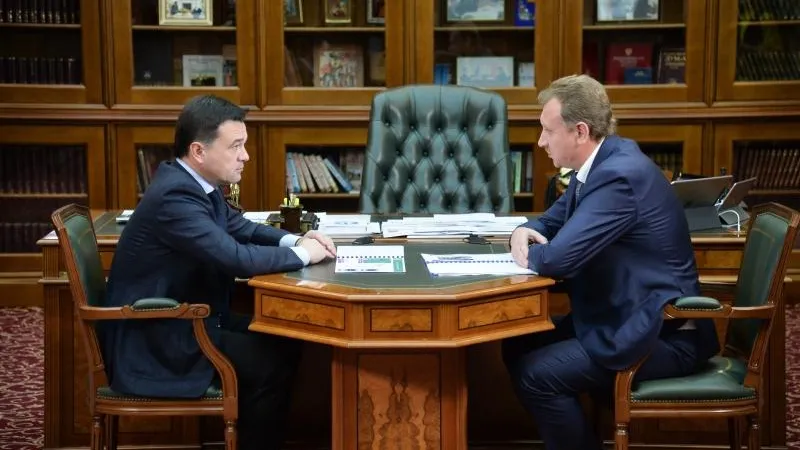 И. о. главы Зарайска доложил губернатору о планах по развитию муниципалитета