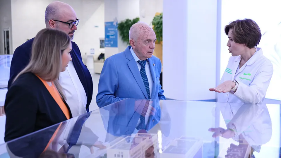 Кардиолог Григорий Ройтберг в ДКЦ Рошаля в Красногорске Фото: Екатерина Агеева