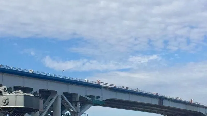 Динамические испытания нового моста через Волгу стартовали в Дубне