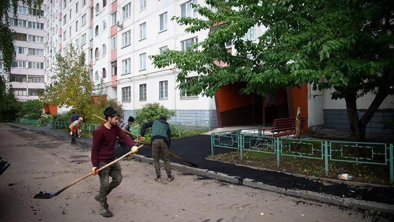 В Коломне обновят тротуары перед подъездами
