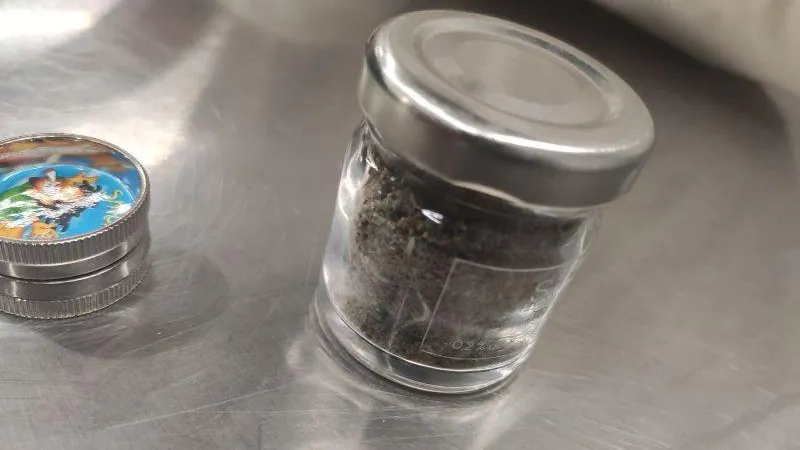 Банку марихуаны нашли у пассажирки в Шереметьево