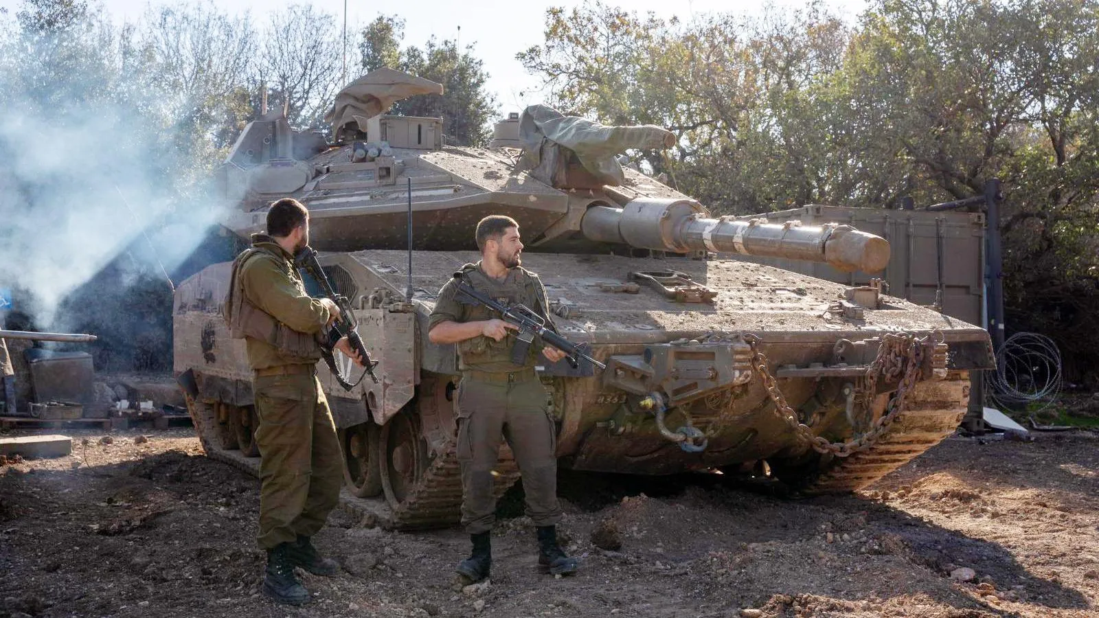Израильские военные на Голанских высотах, 6 декабря 2024 года. Israel Defense Forces