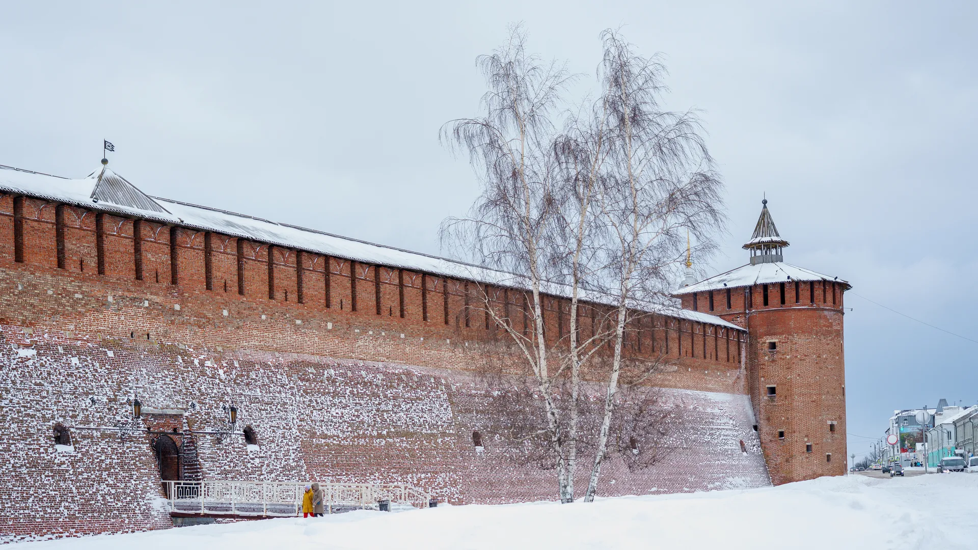 Коломенский кремль зимой