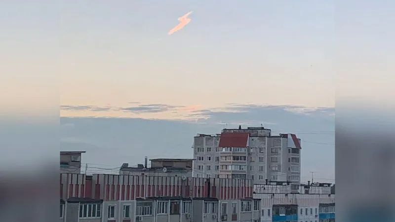 Послание в виде облака-молнии в небе Краснознаменска удивило фанатов Гарри Поттера