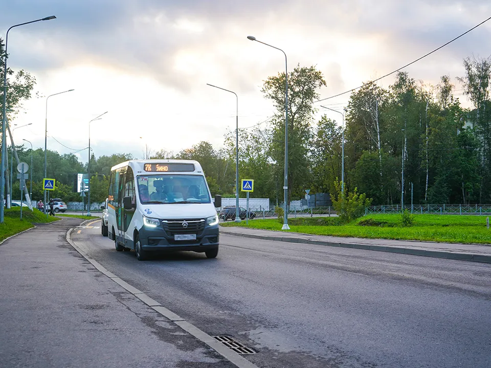 Улица Институтская в р.п. Нахабино г.о. Красногорск. Фото: пресс-служба губернатора и правительства Московской области