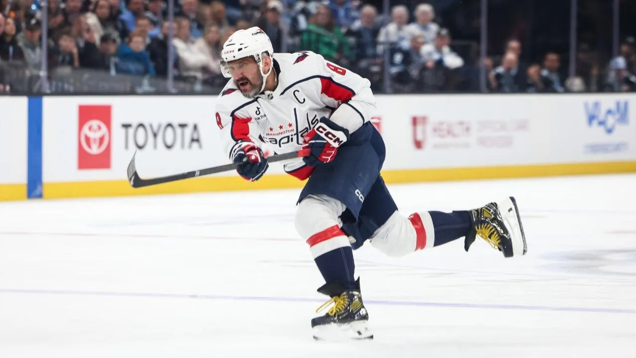 40-летний Овечкин прибил «Юту» хет-триком