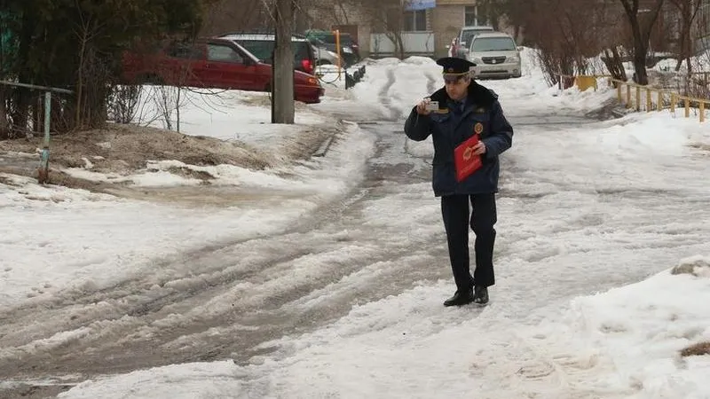 Луховицы утопают в снеге и воде - ГАТН
