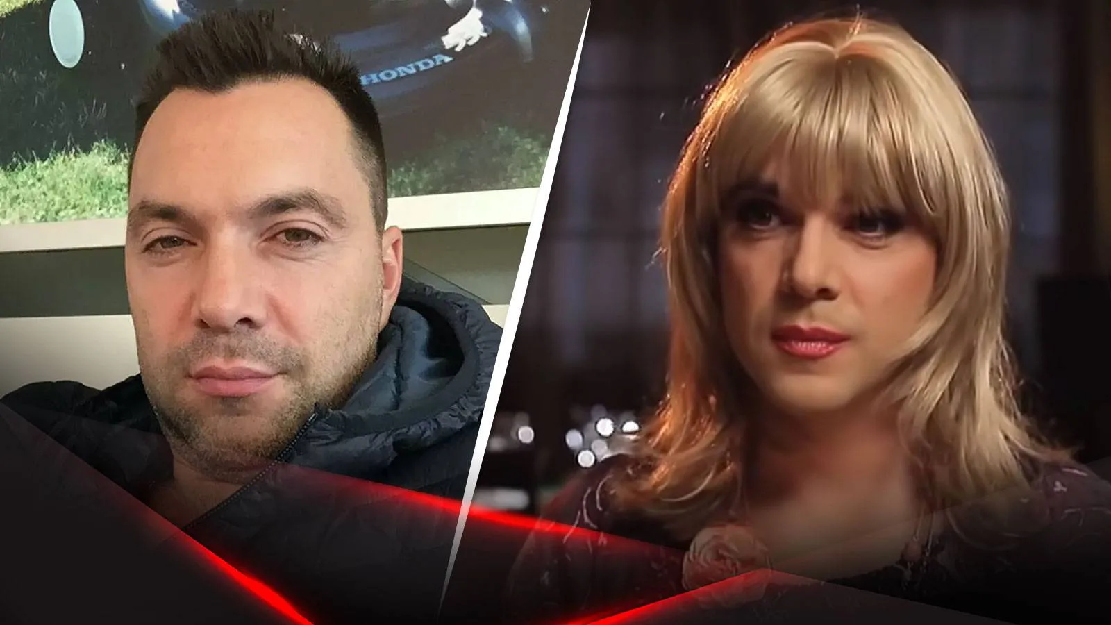 Алексей Арестович и кадр из фильма с его участием