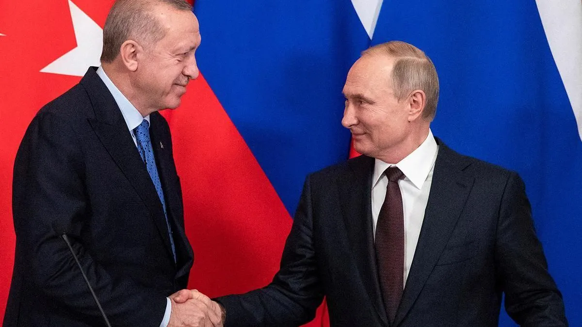 Эрдоган заявил, что в мире остались только два лидера — Путин и он