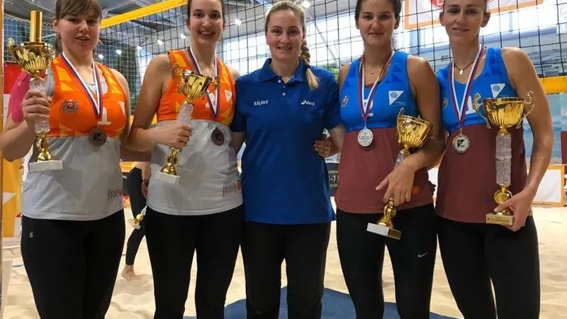 Подмосковные волейболисты выиграли медали первого этапа чемпионата России
