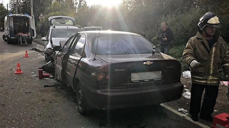 Спасатели «Мособлпожспас» оказали помощь пострадавшим в ДТП в Солнечногорске
