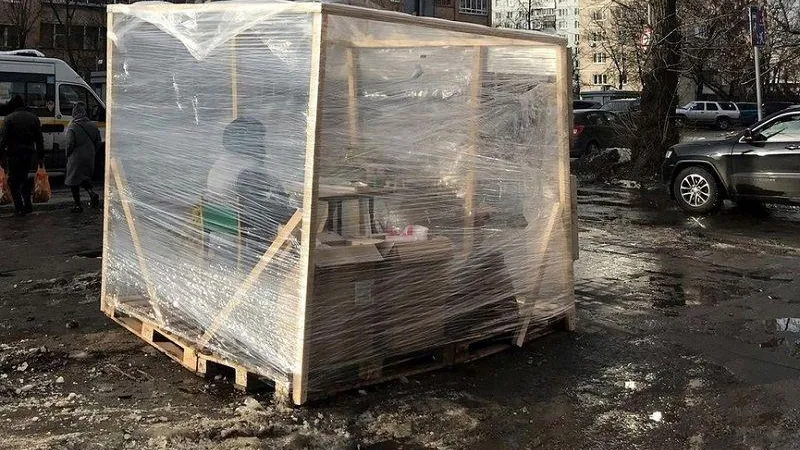 В Балашихе обнаружили торговую палатку - самоделку