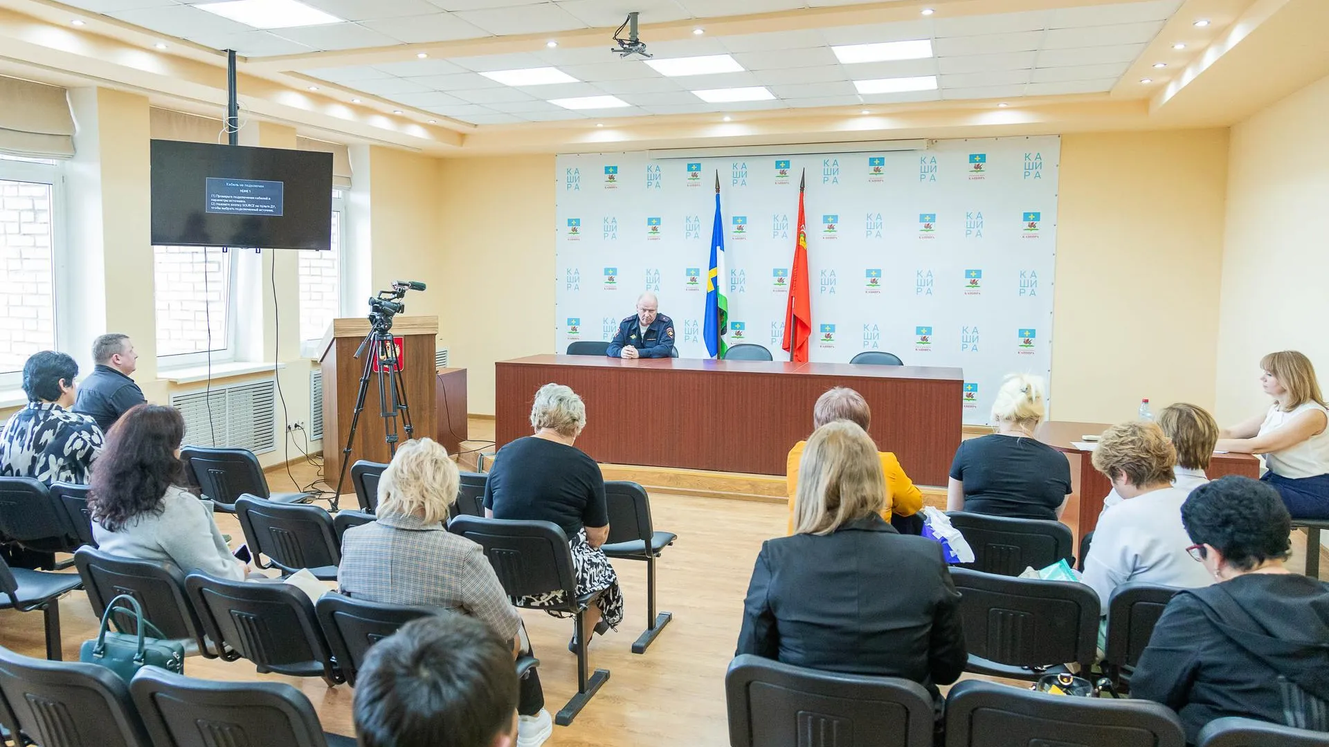 В Кашире состоялось совещание, посвященное вопросам управления мототранспортными средствами несовершеннолетними