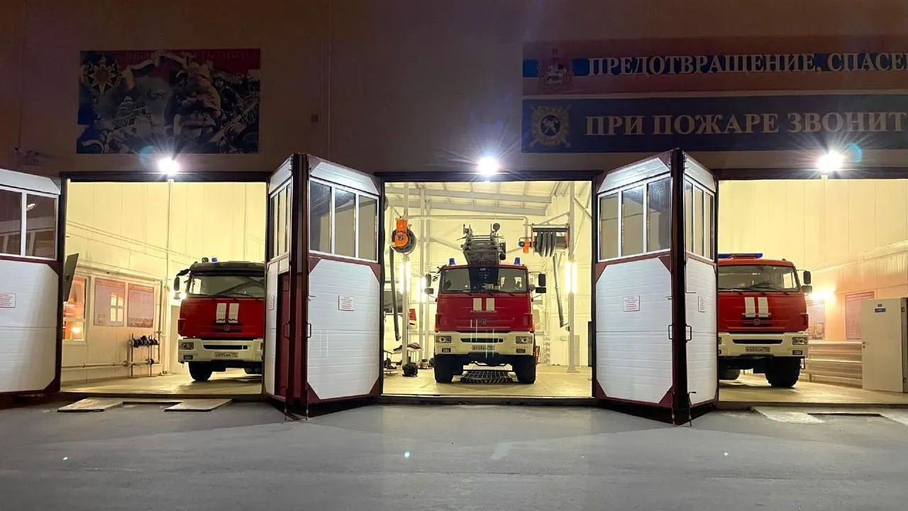Работники ГКУ МО «Мособлпожспас» спасли собаку, которая упала в глубокую яму