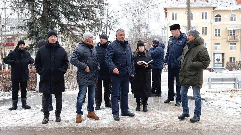 В Кашире проверили содержание дворов и общественных пространств