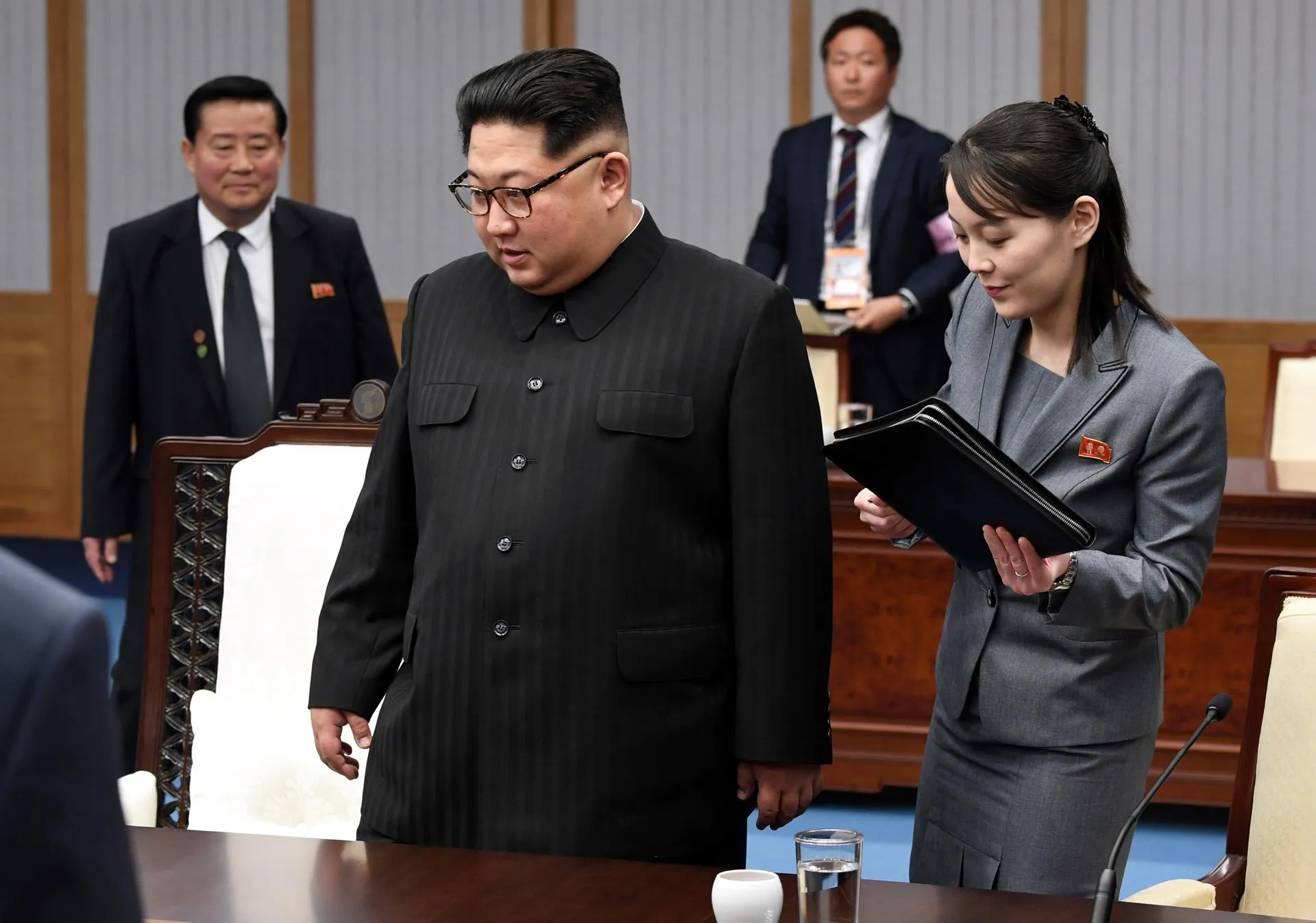 Inter-Korean Summit Press Corps//AFLO
