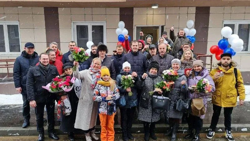 Дольщикам ЖК «Заречье» в Люберцах вручили ключи от квартир