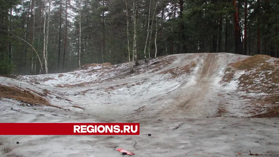 «Снега нет, но вы держитесь». Фото: REGIONS/Василий Тремасов