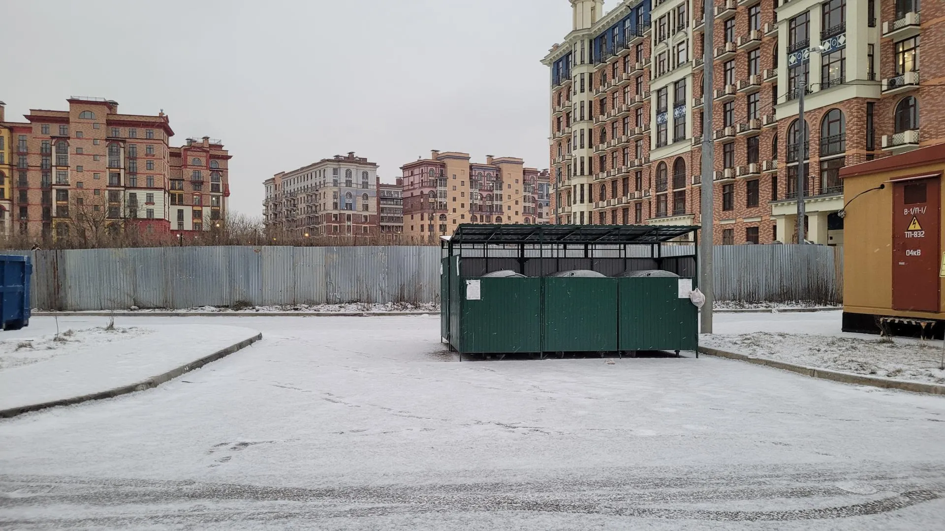 Новый контейнер. Фото: Мария Амелина