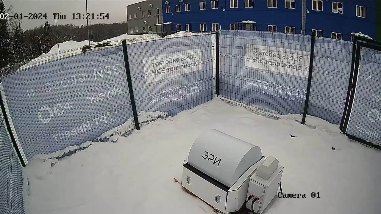 Дронопорт на КПО «Север» в Московской области, снимок сделан с дрона