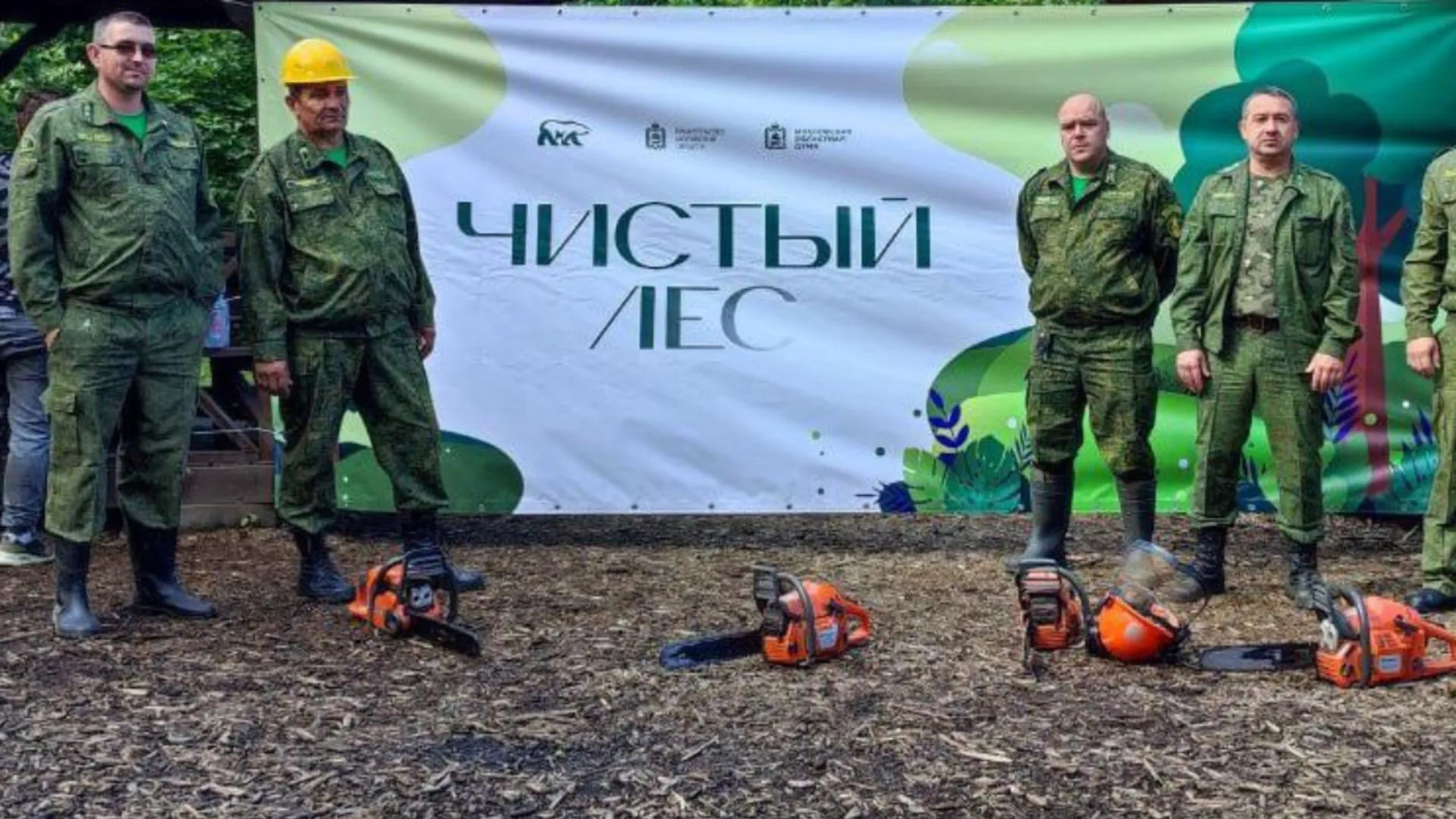 Более семидесяти гектаров лесных участков очистили в Подмосковье в рамках акции «Чистый лес»
