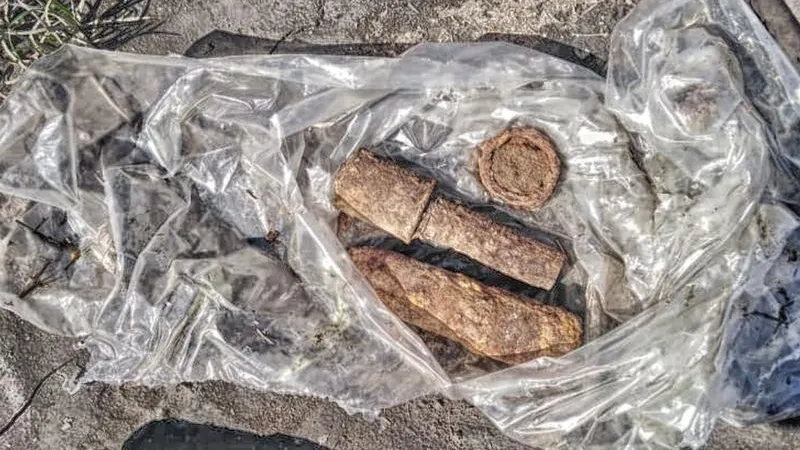 Ручную гранату и артснаряд нашли на обочине дороги в Солнечногорске
