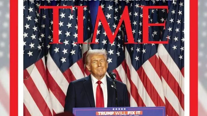 Журнал Time: Трамп — 47-й президент США