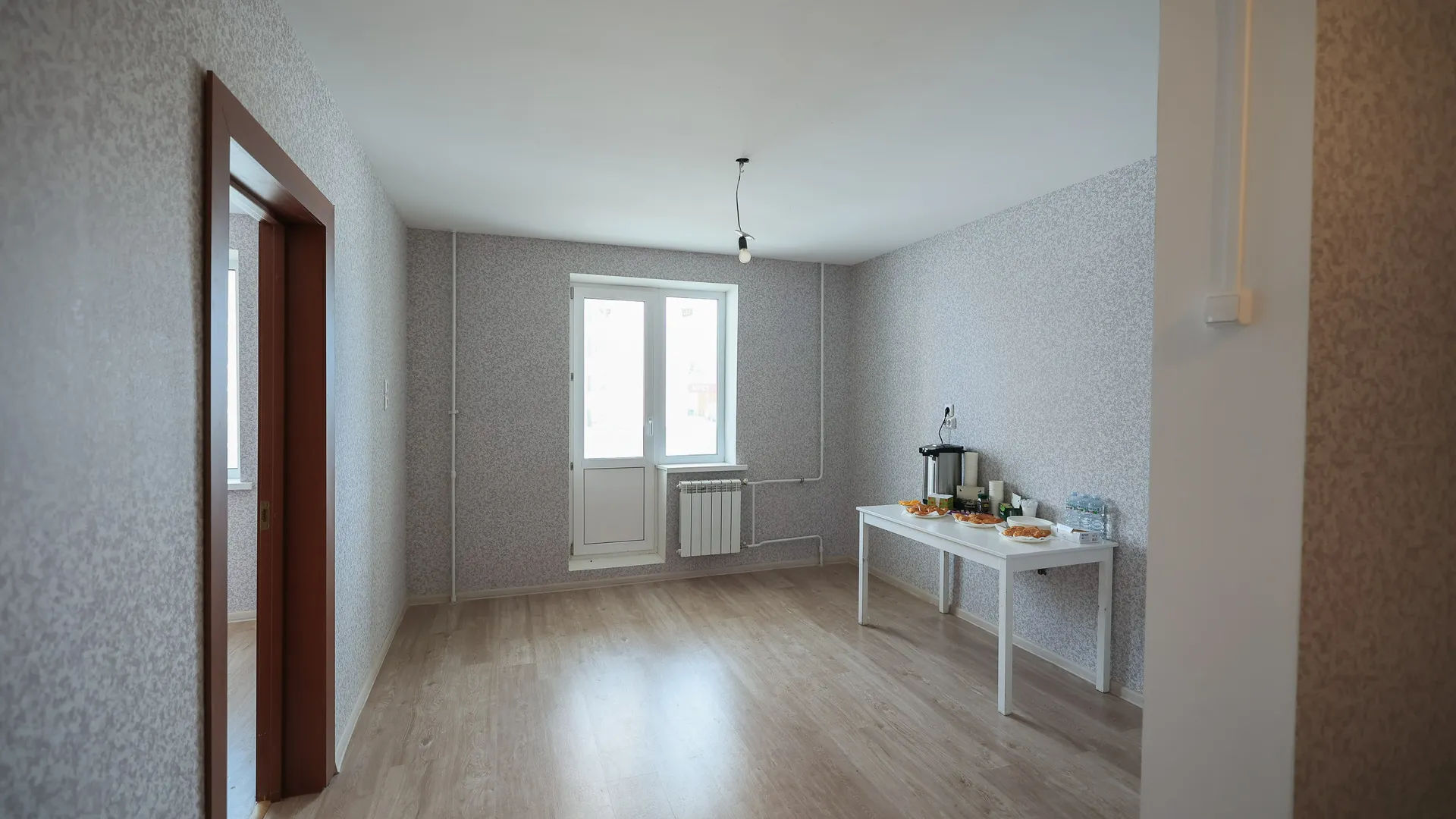 Переселенцы из аварийного жилья и Губернатор Подмосковья в Рузе