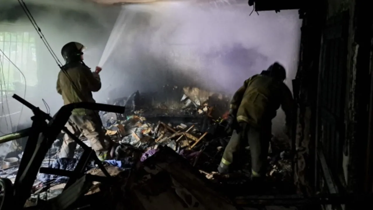 На Кубани вспыхнул склад готовой продукции при винзаводе