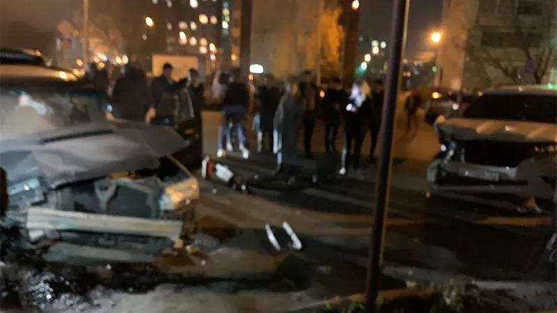 Пьяный водитель устроил массовое ДТП в Балашихе