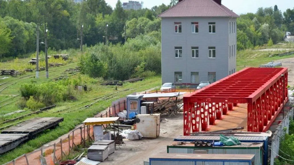 Пешеходный переход в Серпухове снабдят отечественными лифтами
